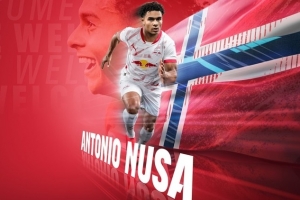 记者：预计努萨今夏将留在莱比锡，俱乐部将其视为未来支柱球员